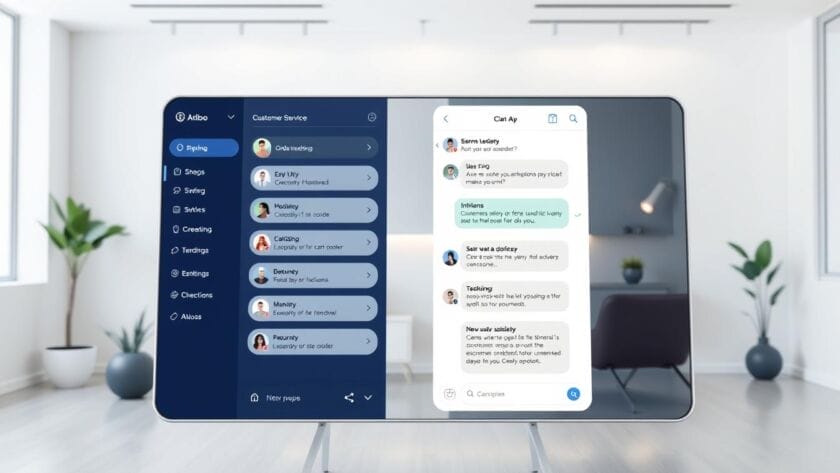 customer service chatbot functionalities