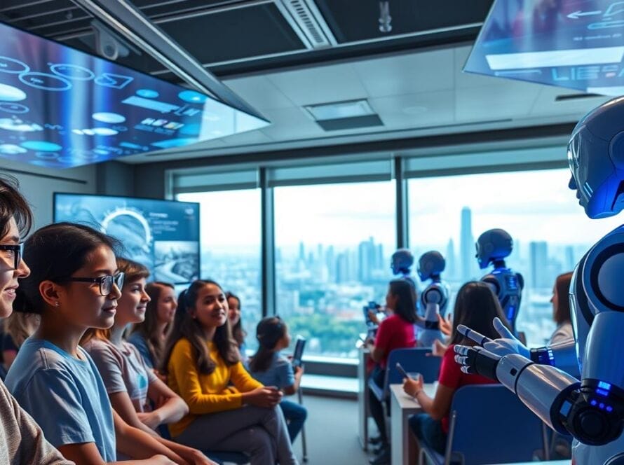 technology-focused educational chatbots